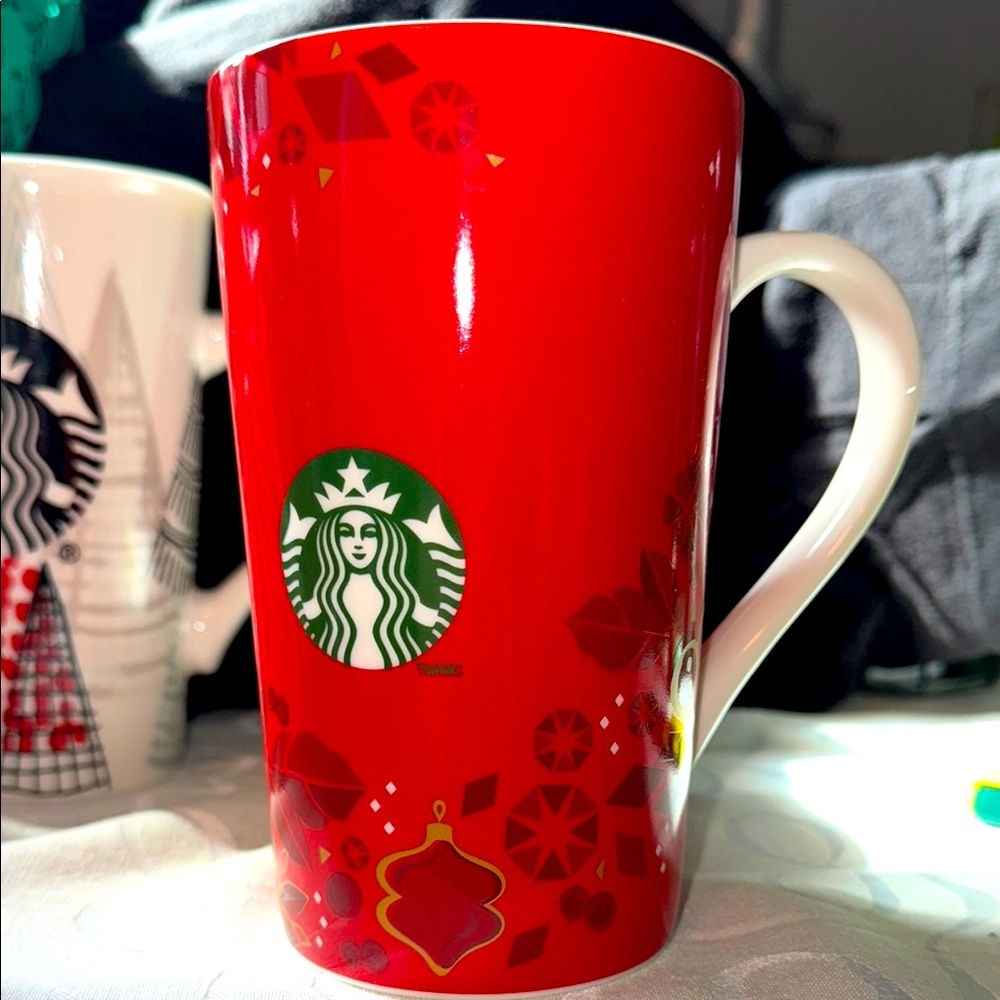 Starbucks Festive Red Mug